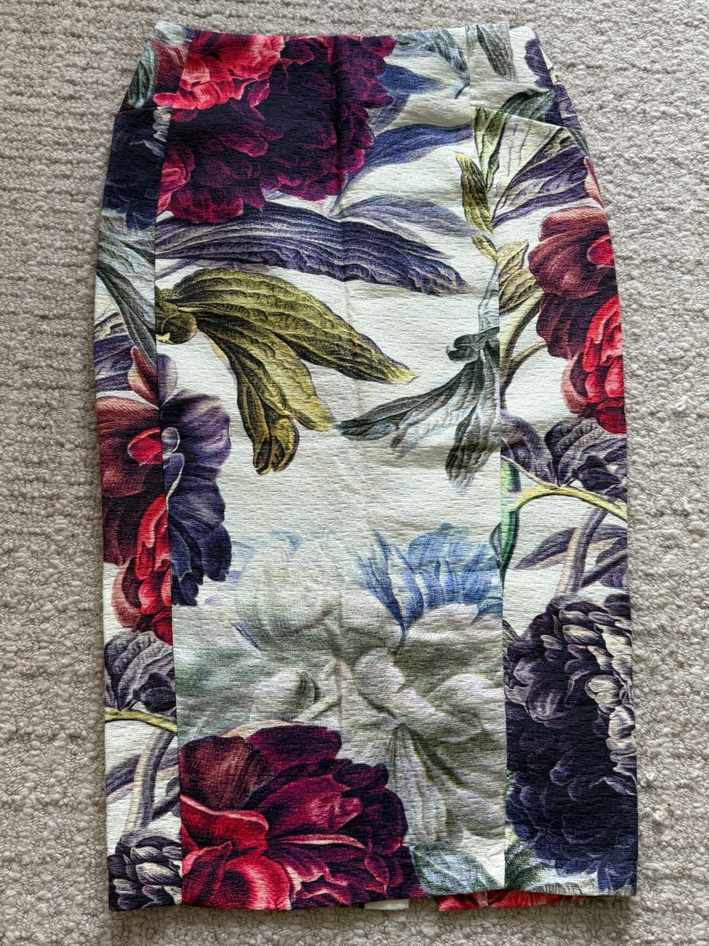 ASOS Floral Pencil Skirt in Multi-Color